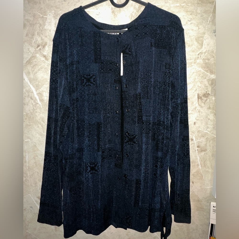 NWT Chico’s Aristocrat Aris Visa Cobalt Jacket